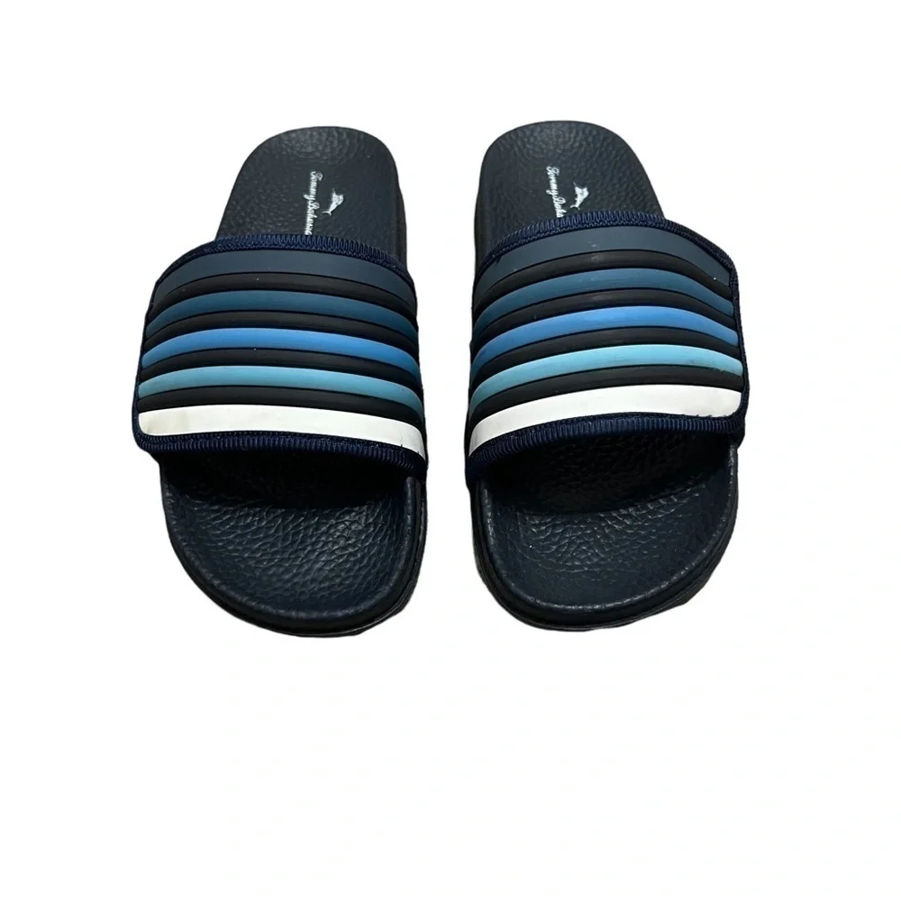 TOMMY BAHAMA Youth Striped Slides